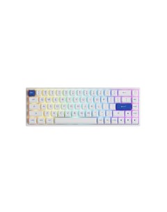 Клавиатура 3068b plus white blue 1561218 cs jelly purple Akko