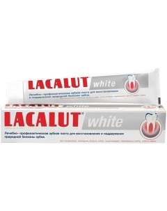 Зубная паста White 75мл Lacalut