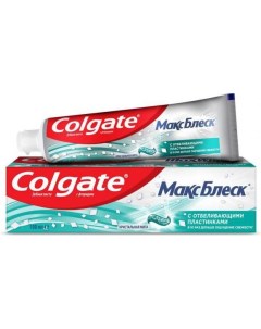 Зубная паста МаксБлеск с отбеливающими пластинками 100мл Colgate
