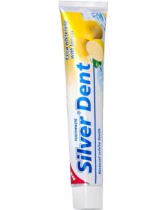 Зубная паста Silver Dent экстра отбеливание с лимоном 100г Modum