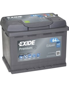 Автомобильный аккумулятор Premium EA640 64 А ч Exide