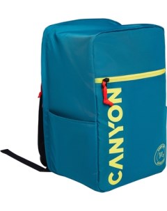 Городской рюкзак CNS CSZ02DGN01 темный аквамарин лимонный Canyon