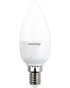 Светодиодная лампа C37 E14 7W 220 240V 3000K 500Lm Warm Light SBL C37D 07 30K E14 Smartbuy