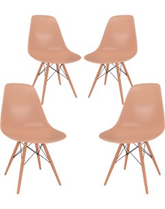 Комплект стульев Acacia Cappuccino 4 шт VC1001W C 4 уцененный Loftyhome