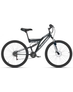 Велосипед Hooligan FS 26 D 2020 2021 18 черный серый HD00000359 Black one