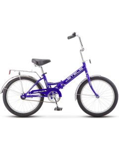 Велосипед Pilot 310 20 Z011 рама 13 дюймов фиолетовый голубой LU086911 LU076391 Stels