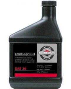 Моторное масло SAE 30 0 6л 100005E Briggsstratton
