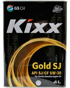Моторное масло Gold SJ 5W 30 SJ CF L5317440E1 4л Kixx