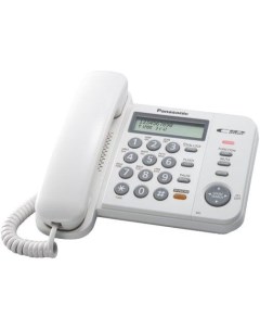 Проводной телефон KX TS2358RUW белый Panasonic