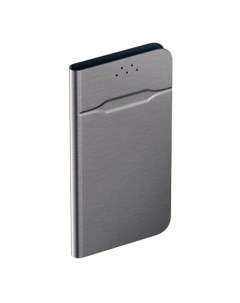 Чехол книжка универсальный для смартфонов р l 5 5 6 5 038943 серый Olmio