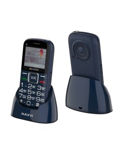 Мобильный телефон b5 синий зу wc 111 Maxvi