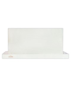 Вытяжка Интегра Glass 60П-650-В2Л 17390 (белый/стекло бежевое) Elikor