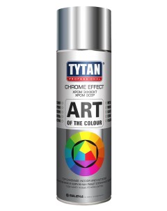 Краска аэрозольная хром 400мл Tytan professional