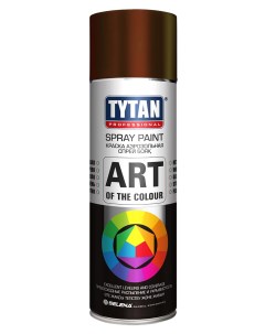 Краска аэрозольная RAL 8017 коричневая 400мл Tytan professional