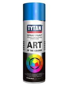 Краска аэрозольная RAL 5010 синяя 400мл Tytan professional