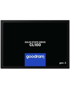 SSD CL100 Gen 3 120GB SSDPR CL100 120 G3 Goodram