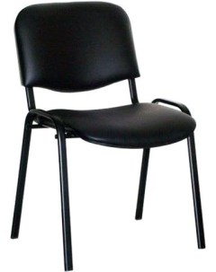 Офисный стул Iso Black Z 71 кож зам темно серый Nowy styl