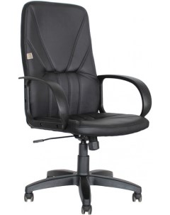 Офисное кресло KP 37 экокожа черный King style