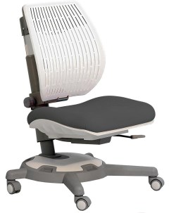 Офисное кресло UltraBack серый белый Comf-pro