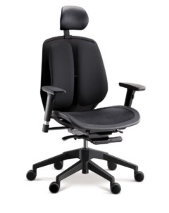 Офисное кресло A80H 5CMB1 Mesh Black Duorest