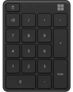 Клавиатура Bluetooth Number pad Black 23O 00006 Microsoft