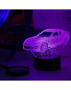 Светильник ночник 3D Авто Старт