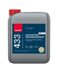Невымываемый антисептик усиленный Неомид 433 конц 1 9 5 кг Neomid