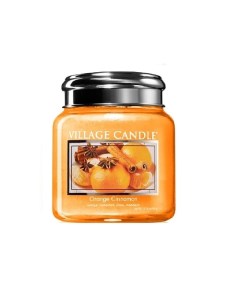 Ароматическая свеча Orange Cinnamon маленькая Village candle