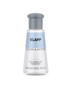 Средство для снятия макияжа с глаз Clean ACTIVE EYE CARE 100 Klapp cosmetics