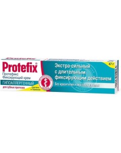 Протефикс крем фиксирующий д зубных протезов гипоаллергенный 40мл Аптека