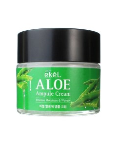Крем для лица с Алоэ Ампульный Увлажняющий Ampule Cream Aloe 70 Ekel