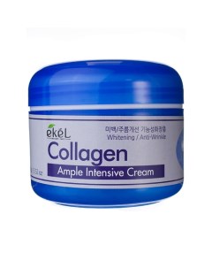 Крем для лица с Коллагеном Ампульный Омолаживающий Ample Intensive Cream Collagen 100 Ekel