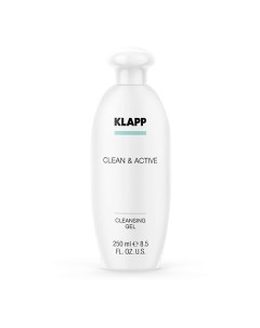 Очищающий гель CLEAN ACTIVE Cleansing Gel 250 Klapp cosmetics