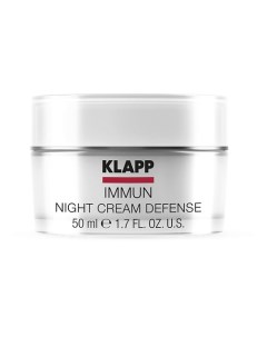 Ночной крем IMMUN Night Cream Defence 50 Klapp cosmetics