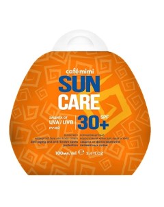 Солнцезащитный водостойкий крем для лица и тела SPF30 Cafe mimi