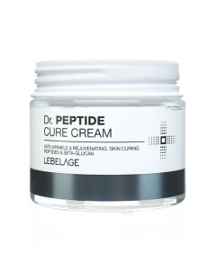 Крем для лица с Пептидами антивозрастной Омолаживающий Dr Peptide Cure Cream 70 Lebelage