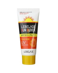 Крем солнцезащитный Антивозрастной UV Sun Block SPF50 PA 30 Lebelage