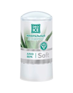 Минеральный дезодорант с экстрактом алоэ вера Soft 60 Deoice