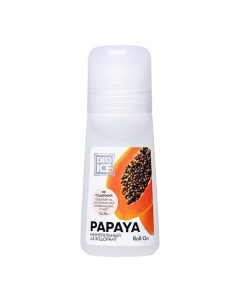 Минеральный дезодорант Roll On Papaya 65 Deoice