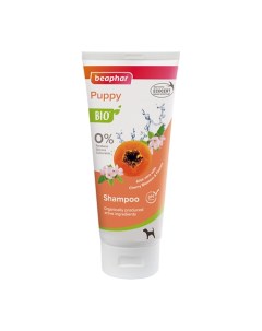 Шампунь для щенков с папайей и цветками вишни Bio Shampoo Puppy Beaphar