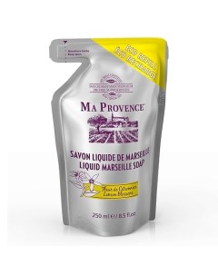 Жидкое мыло Марсельское цветок Лимона сменный наполнитель 250 Ma provence