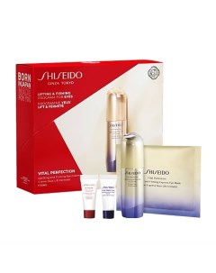 Набор с лифтинг кремом повышающим упругость кожи вокруг глаз Vital Perfection Shiseido