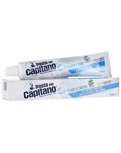 Зубная паста Комплексная от налета и кариеса 75 Del capitano