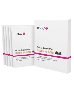 Набор масок для лица омолаживающих c топическим ботулотоксином Biotechnie Intensive Care Bolca