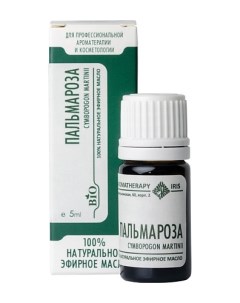 Эфирное масло Пальмароза 5 Центр ароматерапии ирис