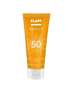 Солнцезащитный крем для тела IMMUN SUN SPF50 Klapp cosmetics