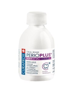 Жидкость ополаскиватель Perio Plus Forte с хлоргексидином 0 20 200 Curaprox