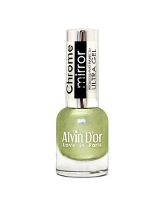 ALVIN D OR Лак для ногтей CHROME MIRROR 01 Зеркальное серебро Alvin d'or