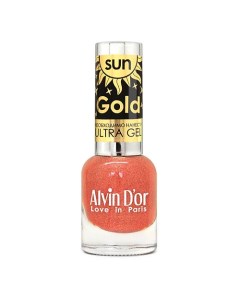 ALVIN D OR Лак для ногтей SUN GOLD 01 Солнечная роза Alvin d'or