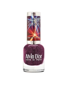 ALVIN D OR Лак для ногтей LASER SHOW 01 Серебряный Alvin d'or